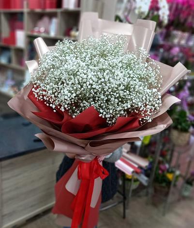 Букет цветов из: Гипсофила в Томске
