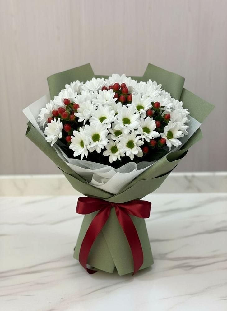 Букет цветов из: Хризантемы в Томске