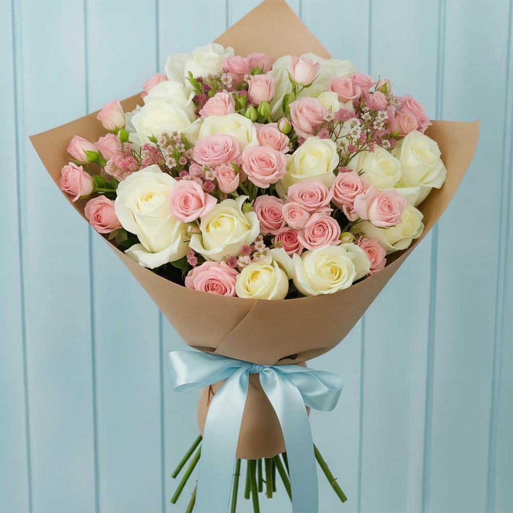 Букет цветов из: Розы в Томске