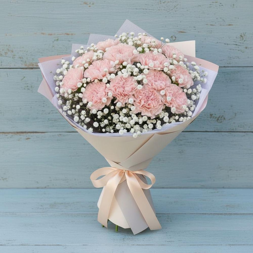 Букет цветов из: Гвоздики в Томске