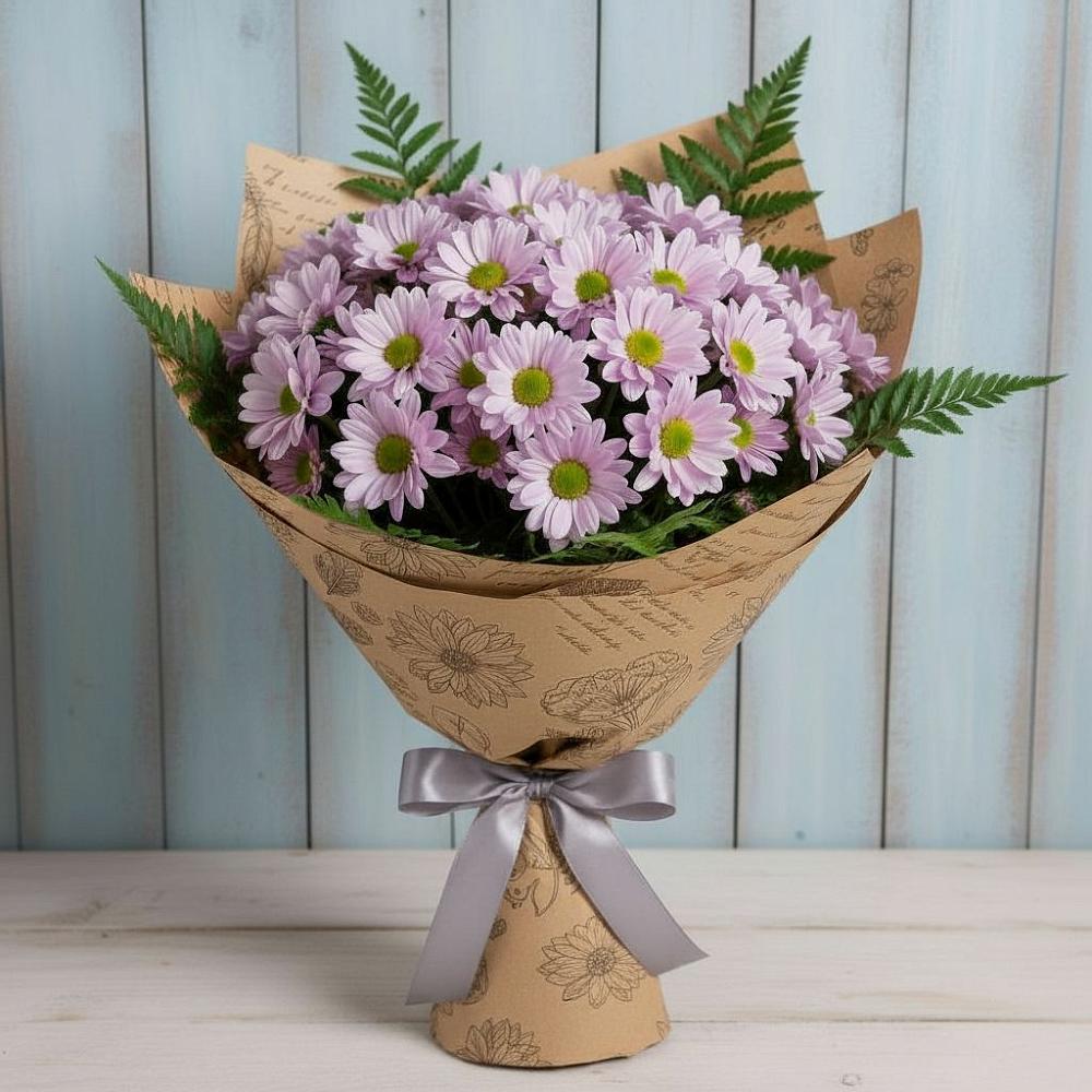 Букет цветов из: Хризантемы в Томске