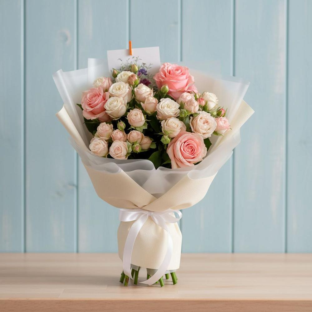 Букет цветов из: Розы в Томске