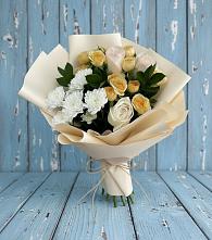 Букет цветов из:  Розы и Хризантемы #REPLACE_PRED# Томске