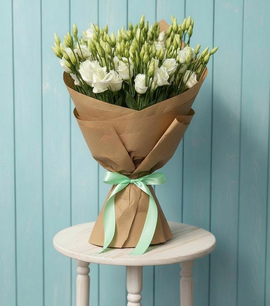 Букет цветов из: Лизиантусы в Томске