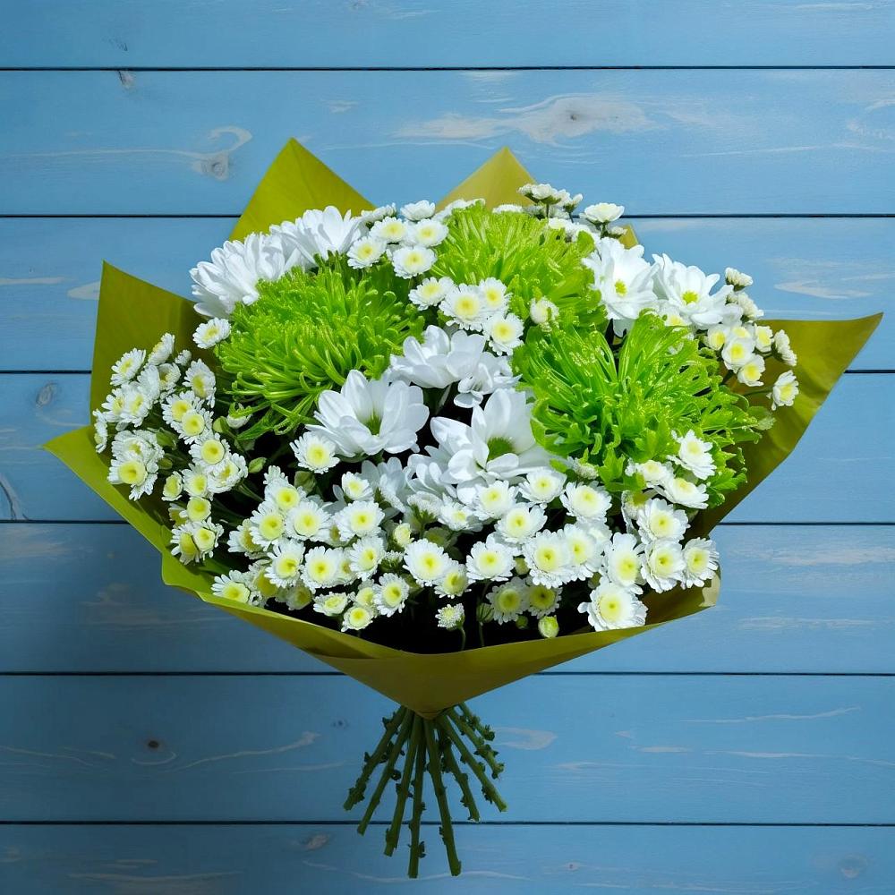 Букет цветов из: Хризантемы в Томске
