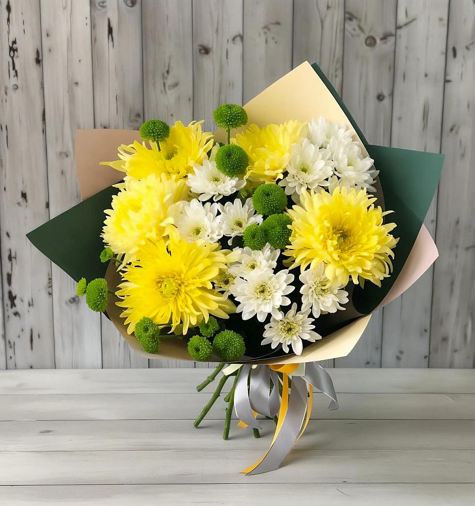 Букет цветов из: Хризантемы в Томске