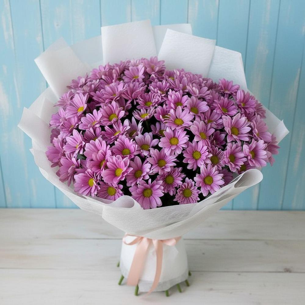 Букет цветов из: Хризантемы в Томске