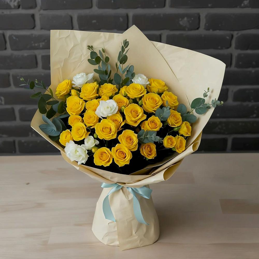 Букет цветов из: Розы в Томске