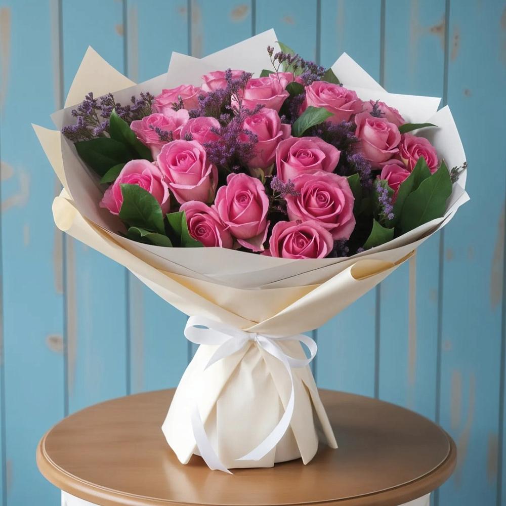 Букет цветов из: Розы в Томске